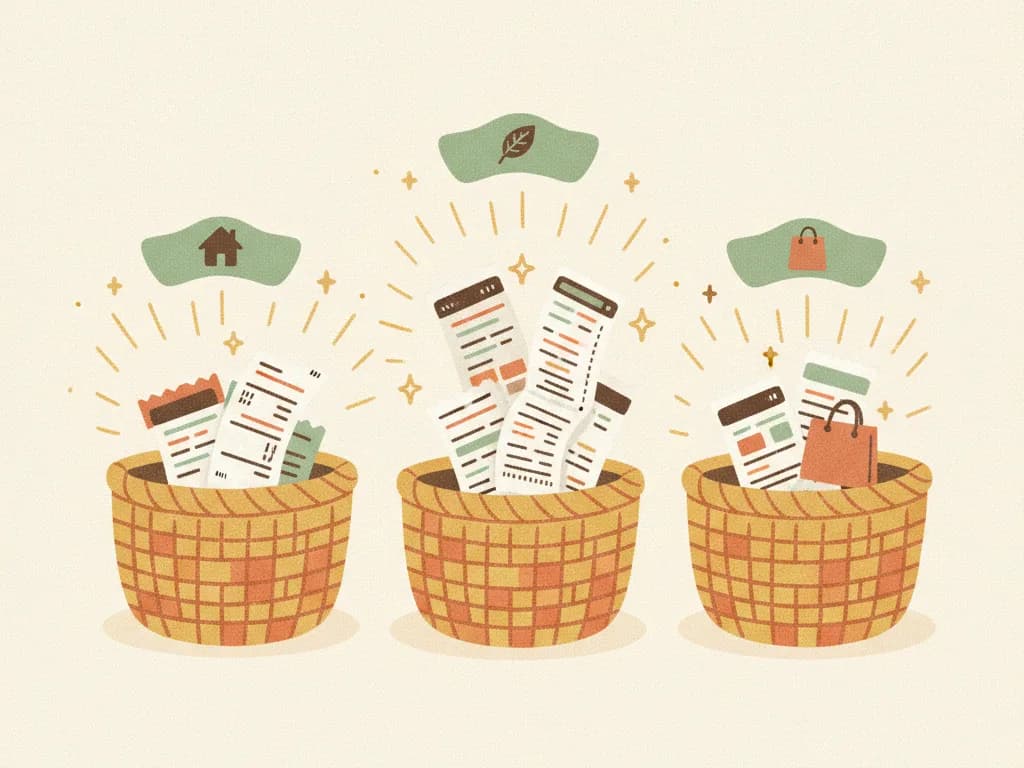 Transactions sorting themselves into tidy labelled categories
